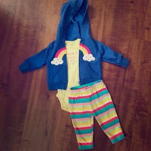 3M Carters matching set w/ jacket